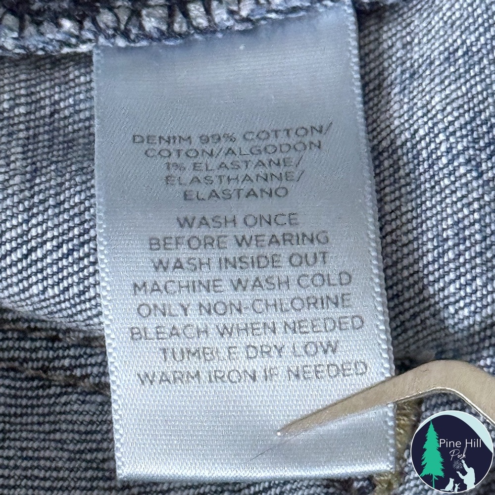 Ann Taylor Loft Relaxed Skinny Jeans Womens 30 / 10 Blue Medium Wash Mid-rise - Picture 4 of 6